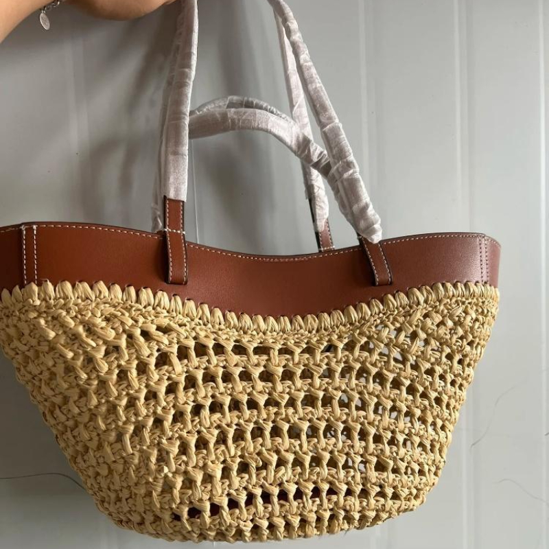 Luxury Raffia Straw Tote Bag,F - огляд і ціна Women Bags On Sale