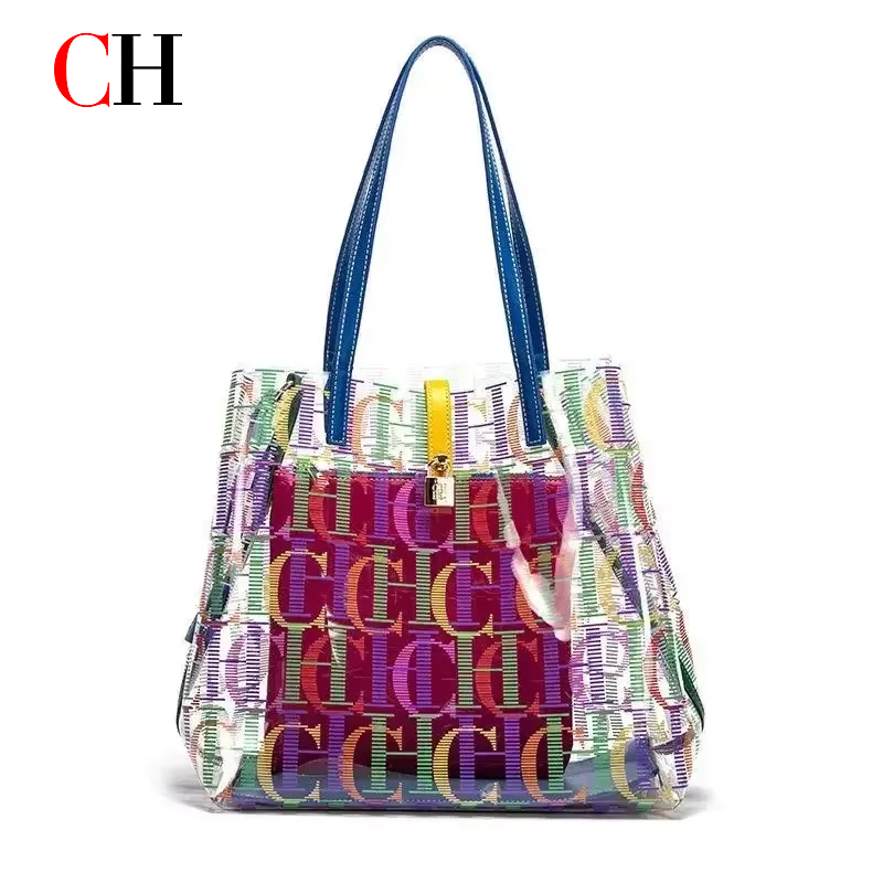 CH Women PVC Transparent Tote  - огляд і ціна Women'S Bags Handbags