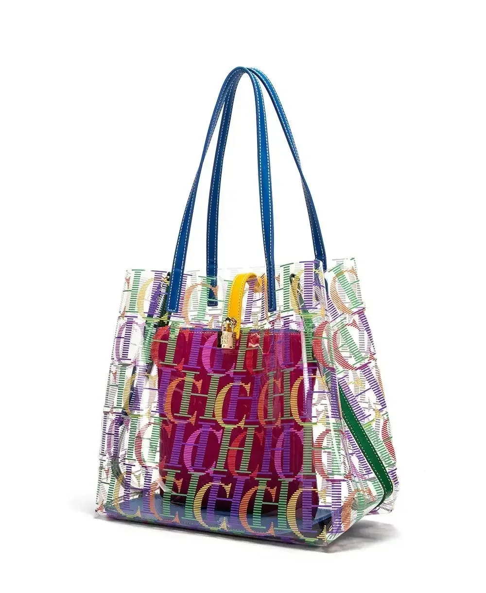 CH Women PVC Transparent Tote  - огляд і ціна Women'S Bags Handbags