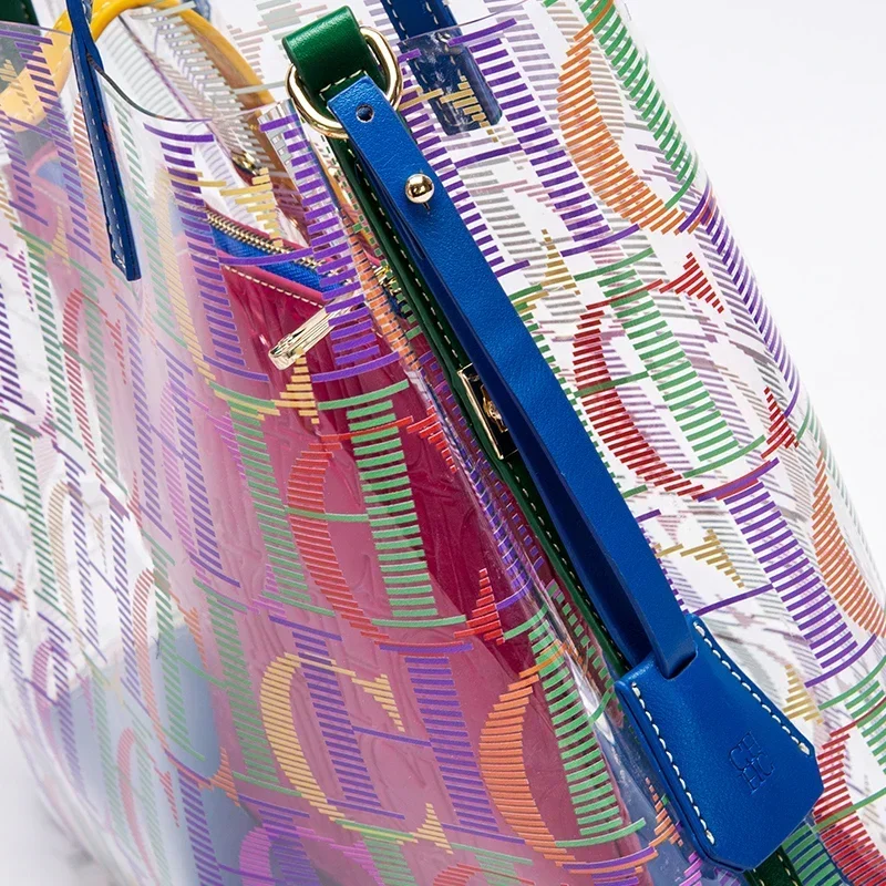 CH Women PVC Transparent Tote  - огляд і ціна Women'S Bags Handbags