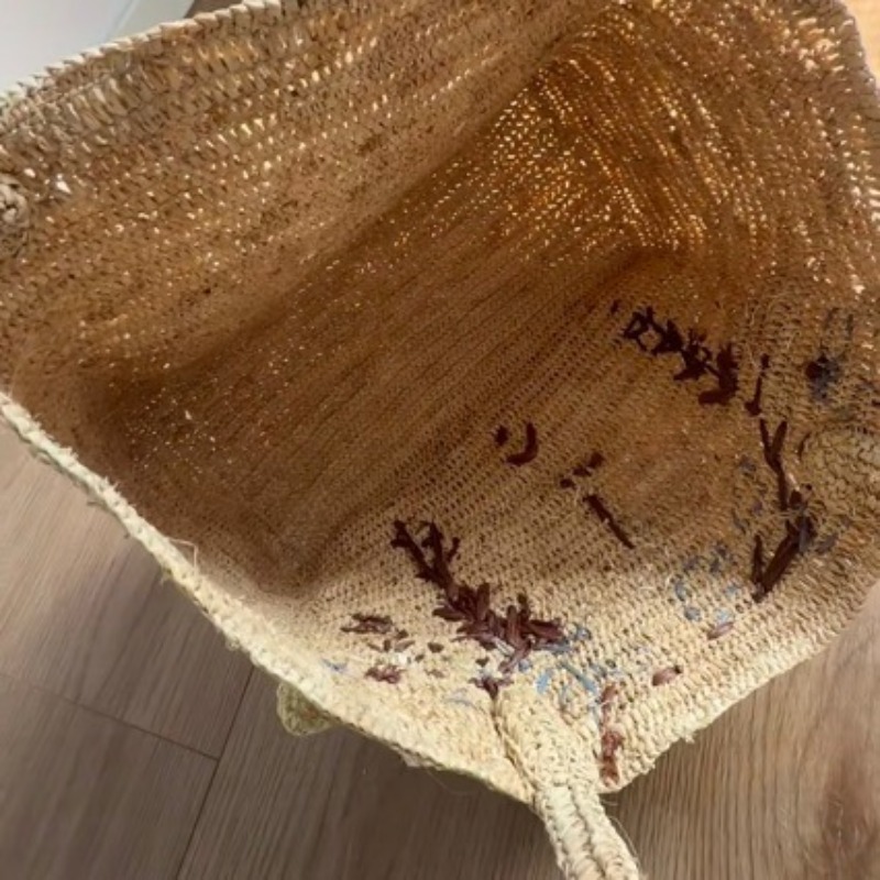 New Handmade Raffia 3d Rose Ha - огляд і ціна Women'S Raffia Bags