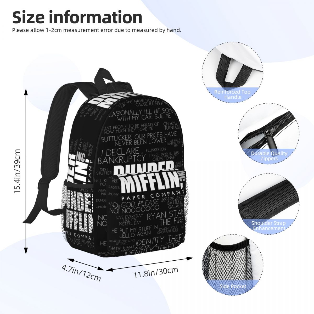 The Office Quotes Dunder Miffl - огляд і ціна Women Bags Company