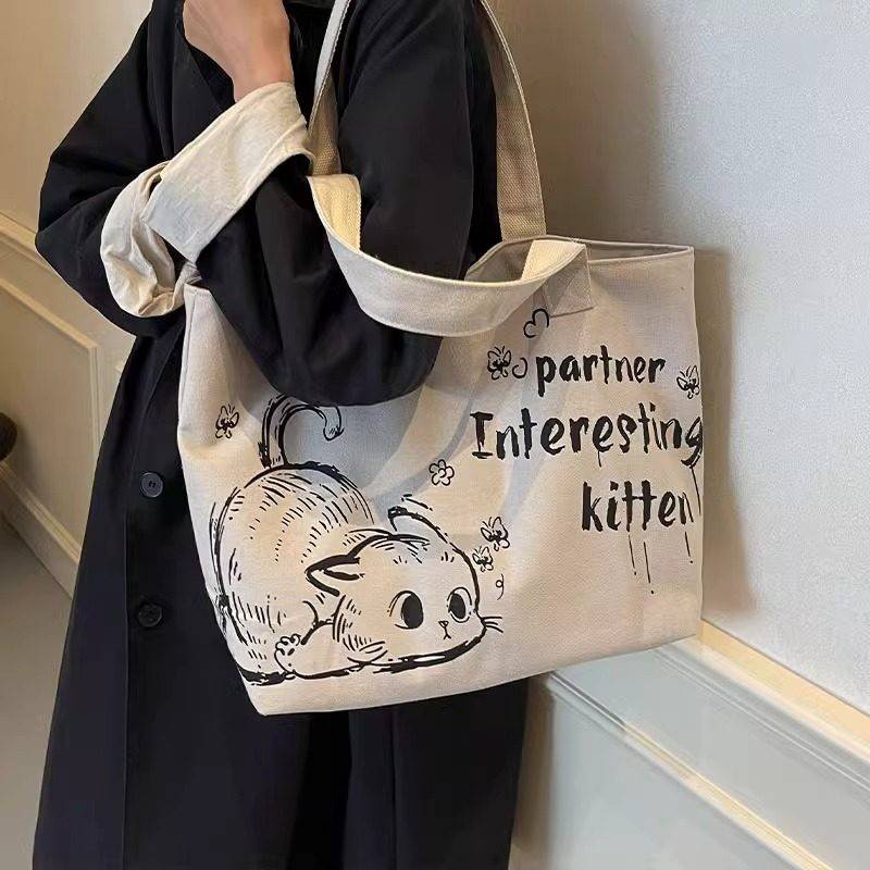Large Capacity Canvas Tote Bag - огляд і ціна Women Bags 2026 Trends