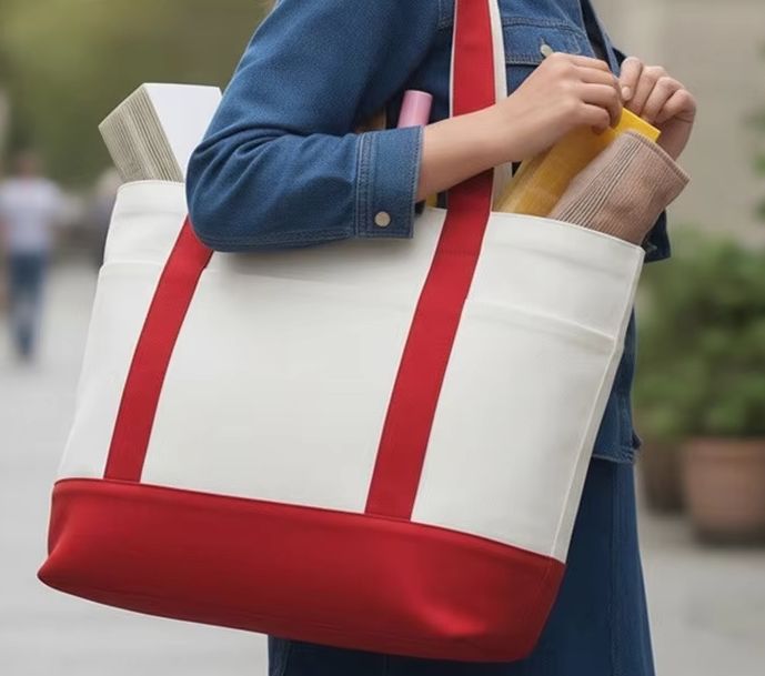 Custom Canvas Tote Bag With Pr - огляд і ціна Women Bags Company